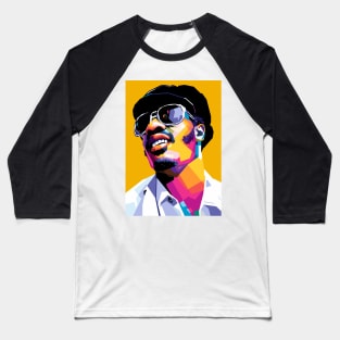 Young Stevie Wonder Baseball T-Shirt